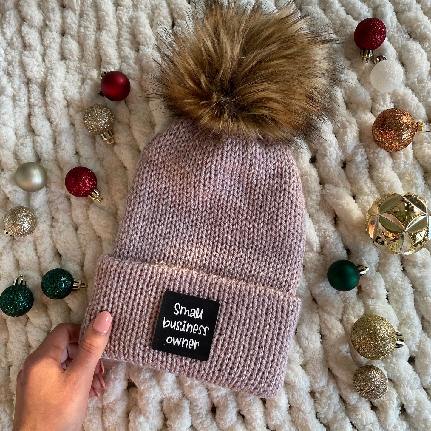 Small Business Owner - Heather Light Pink