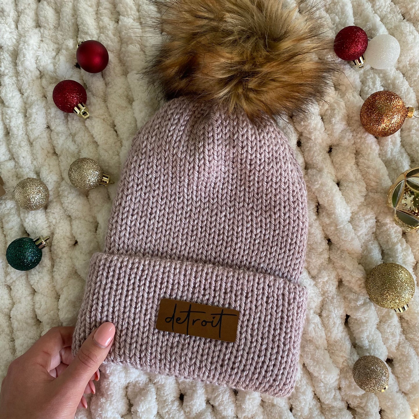 Love for Detroit - Heather Light Pink