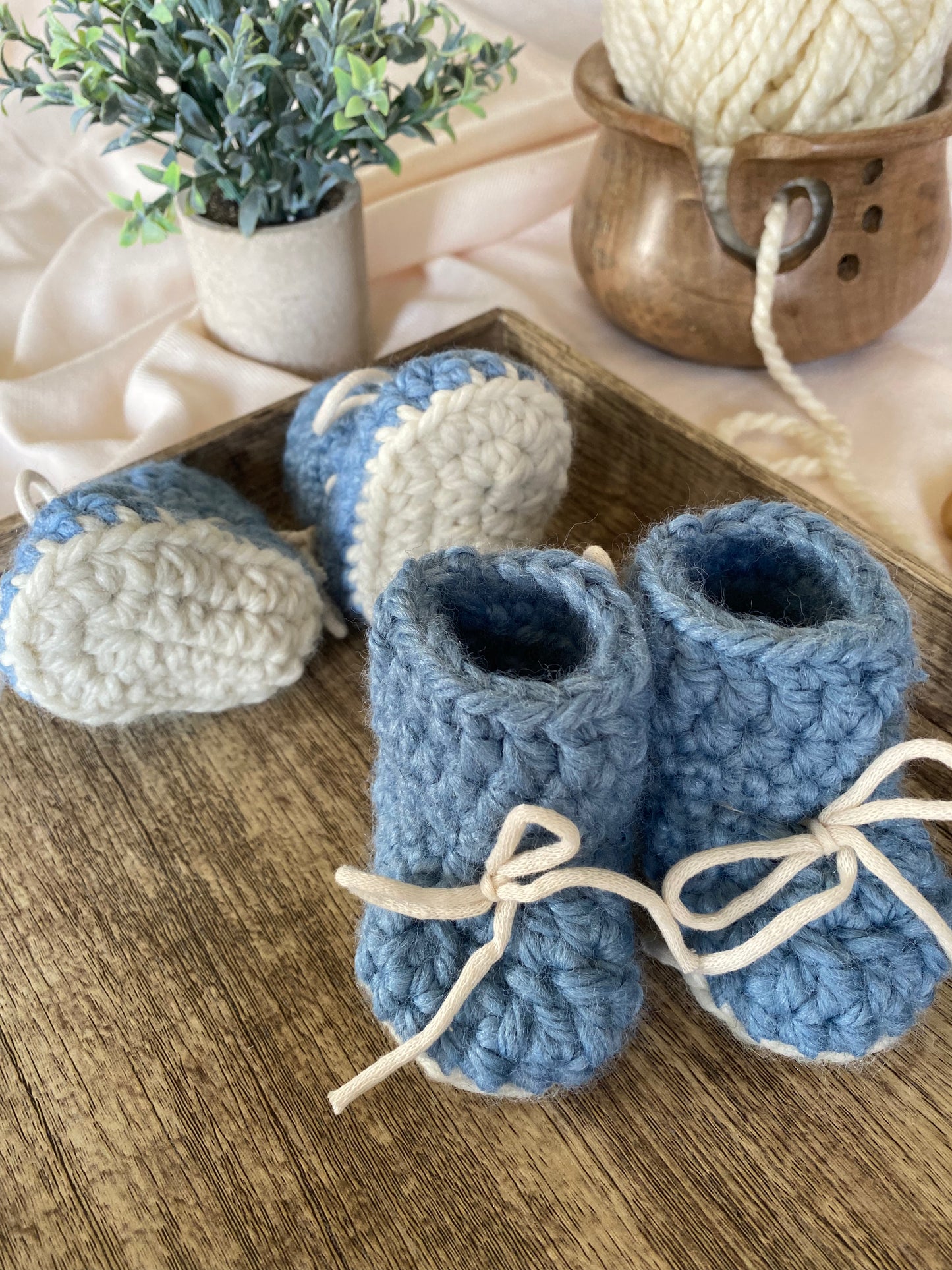 Baby Knit Booties