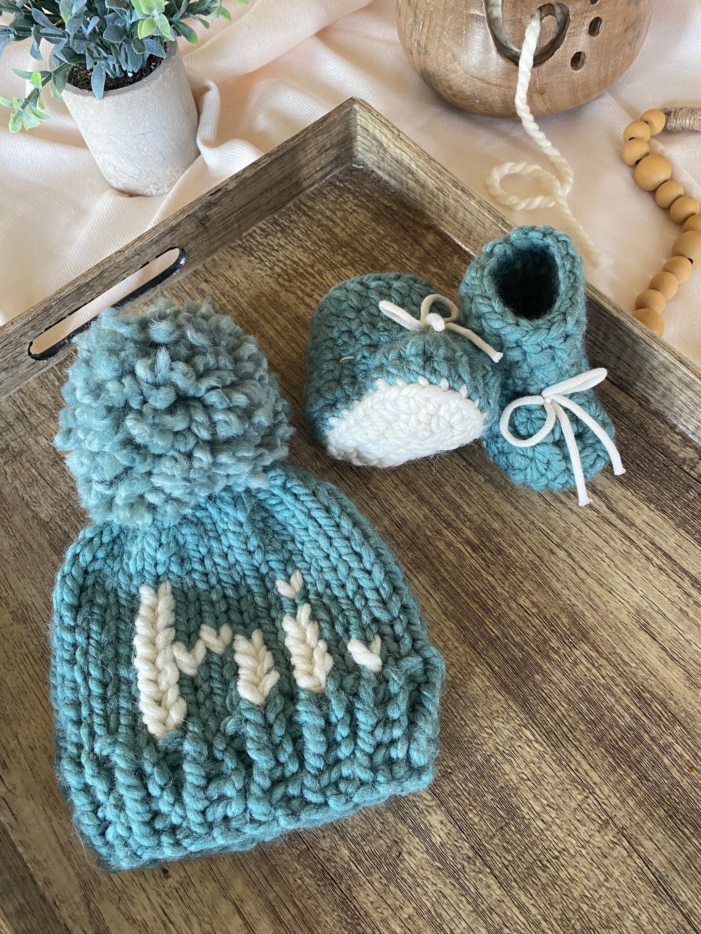 Baby Knit Booties