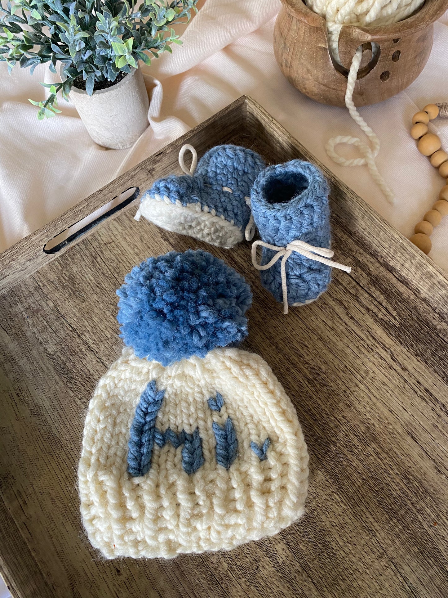 Baby Knit Booties