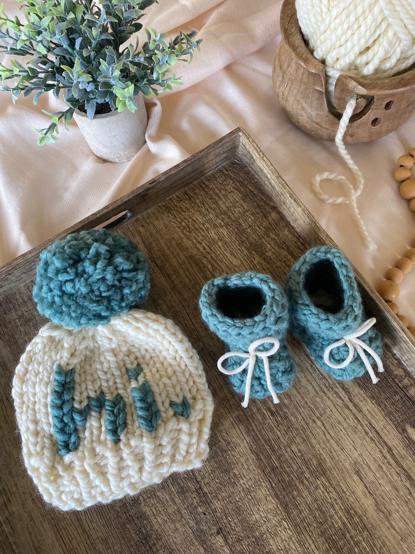 Baby Knit Booties