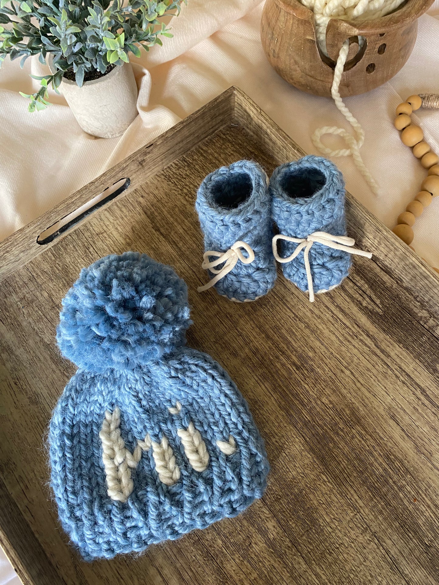 Baby Knit Booties