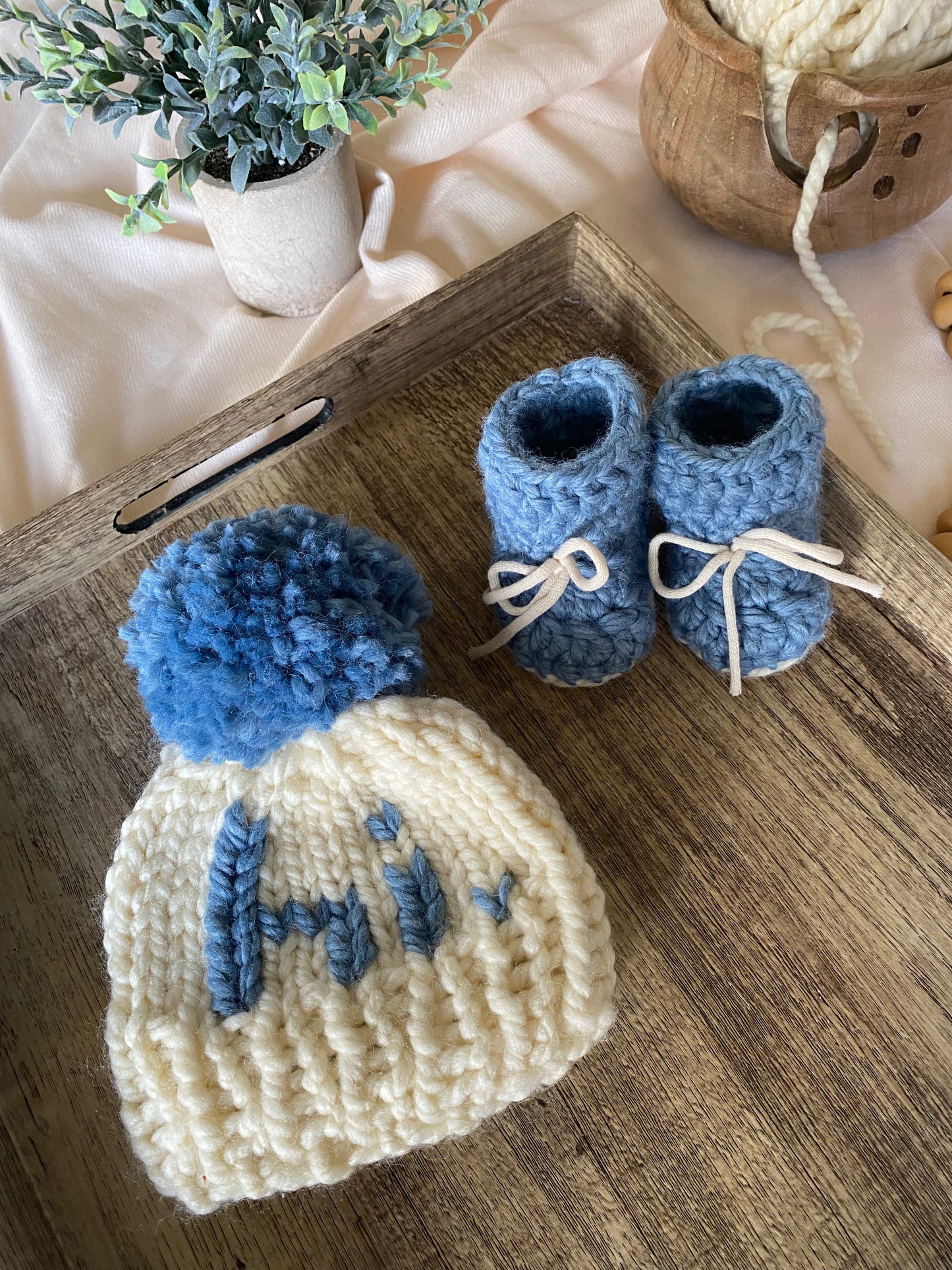 Baby Knit Booties