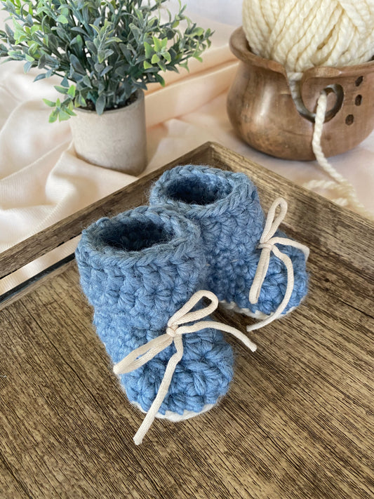 Baby Knit Booties