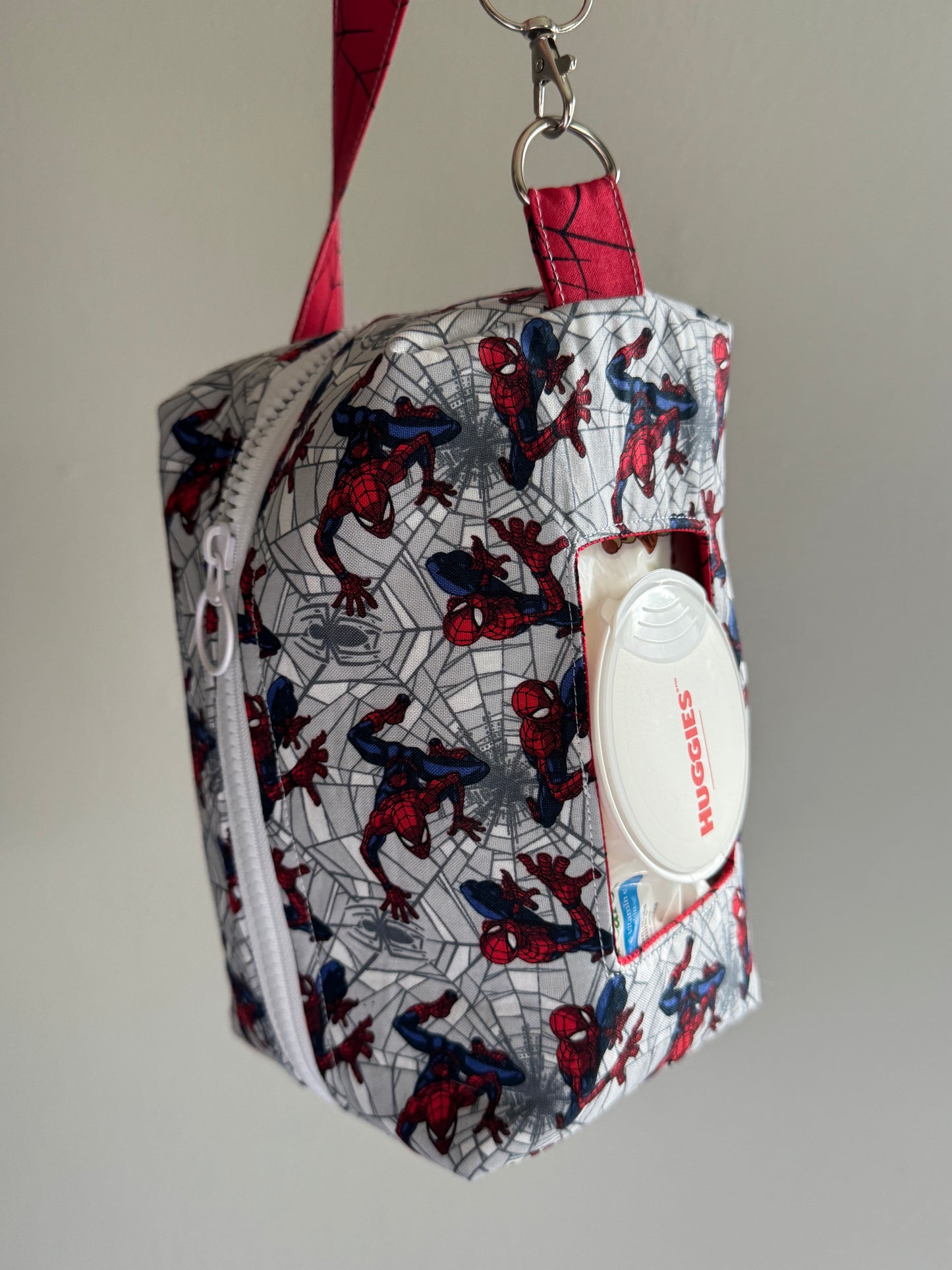 Spiderman Diaper & Wipes Pouch