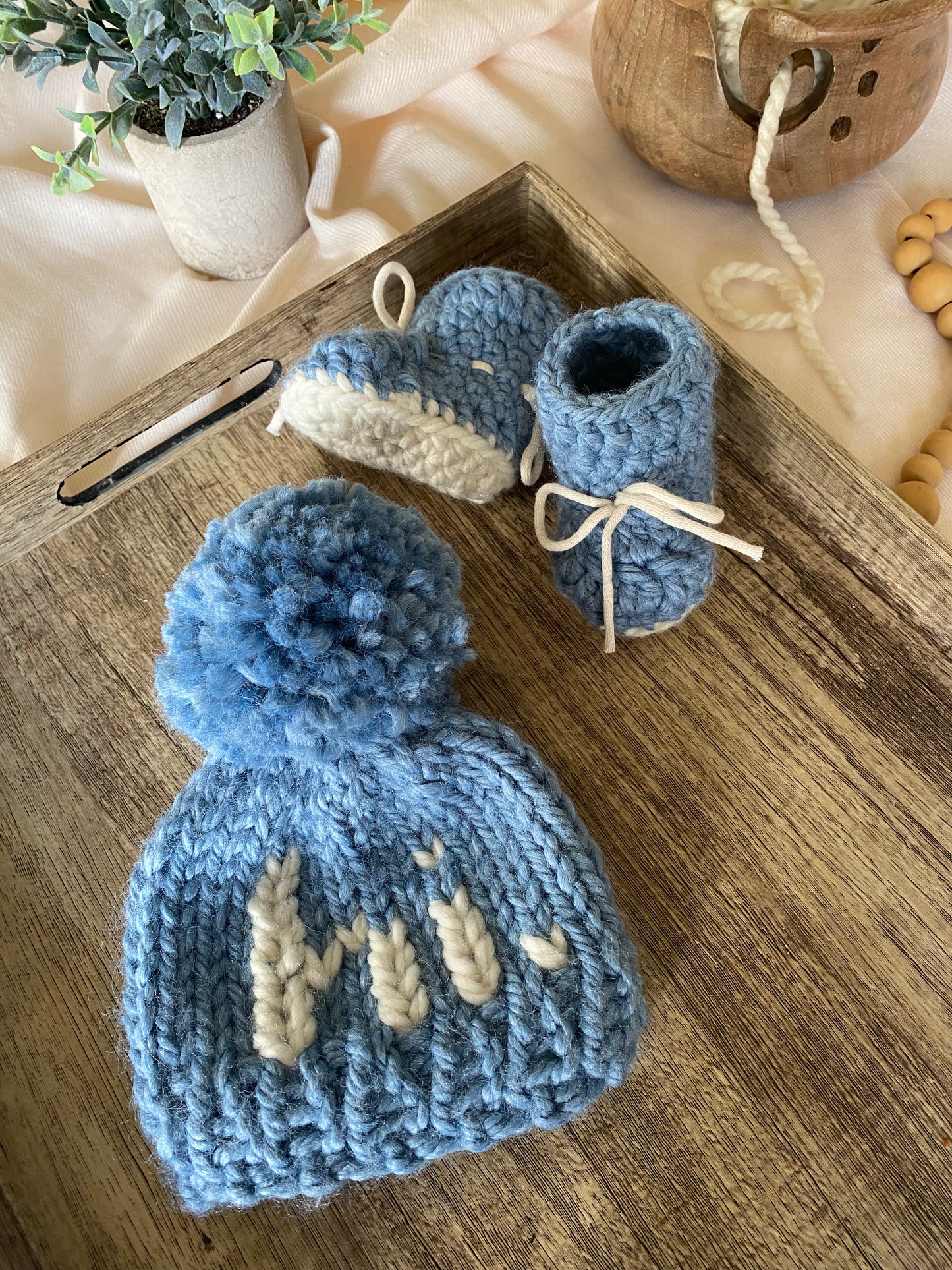 Baby Knit Booties