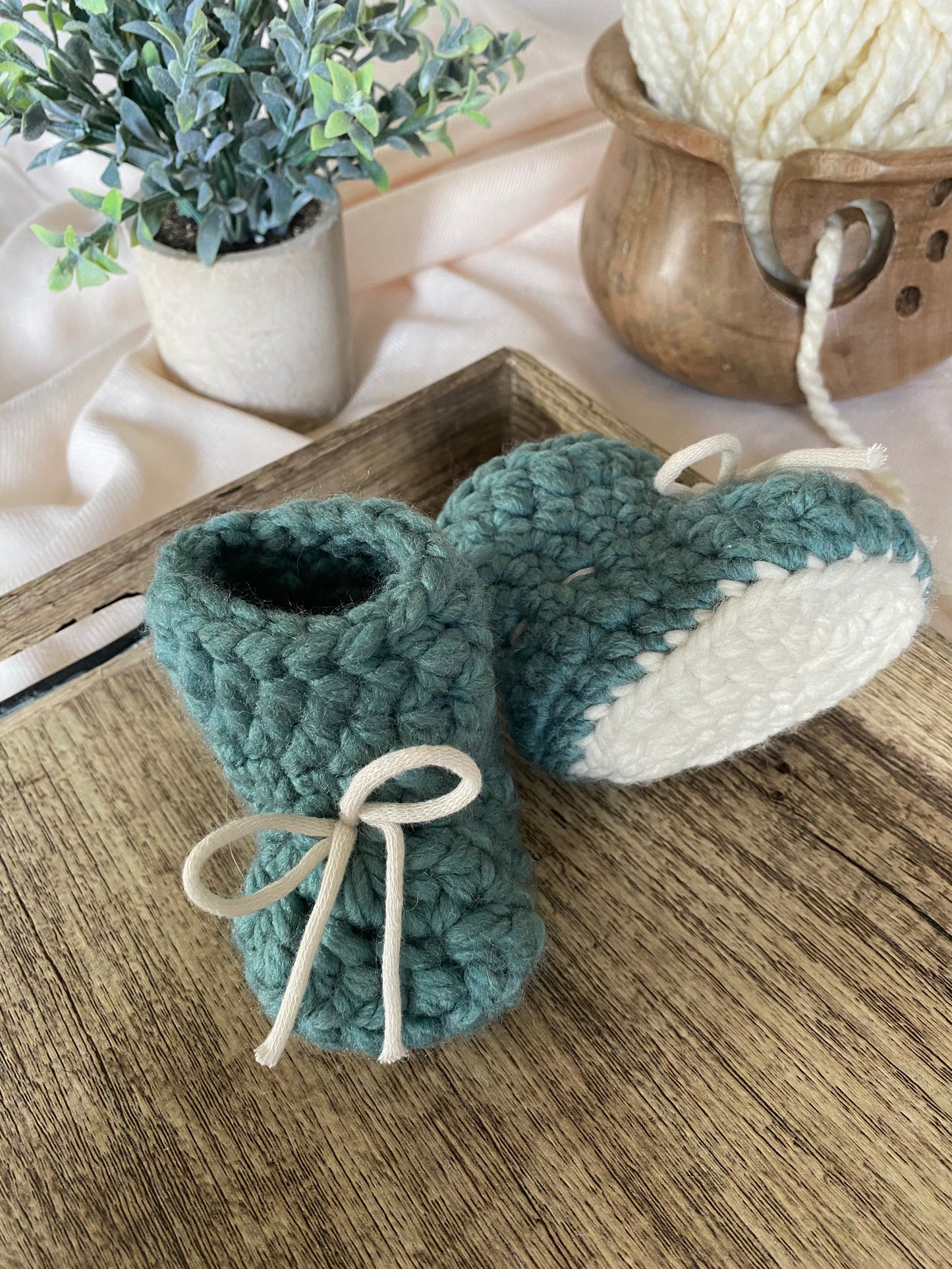 Baby Knit Booties