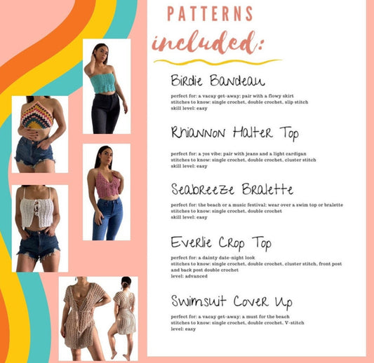 Summer Crochet Patterns Vol. 1 E-Book