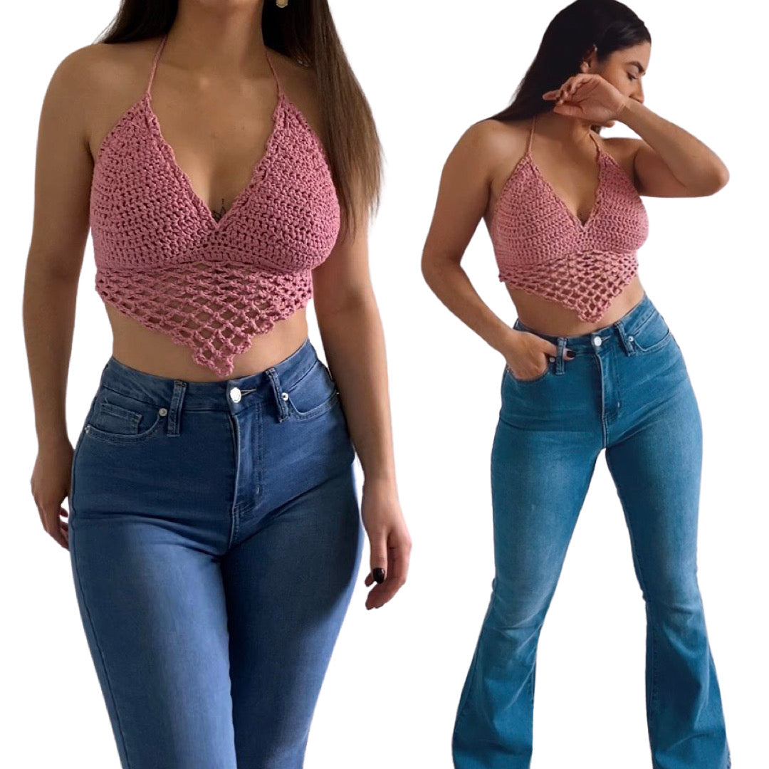 Stevie - Crochet Top