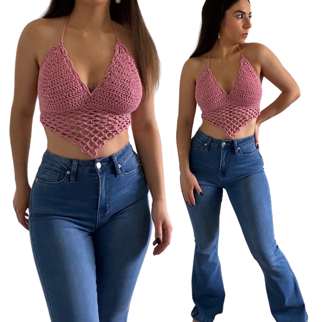 Stevie - Crochet Top