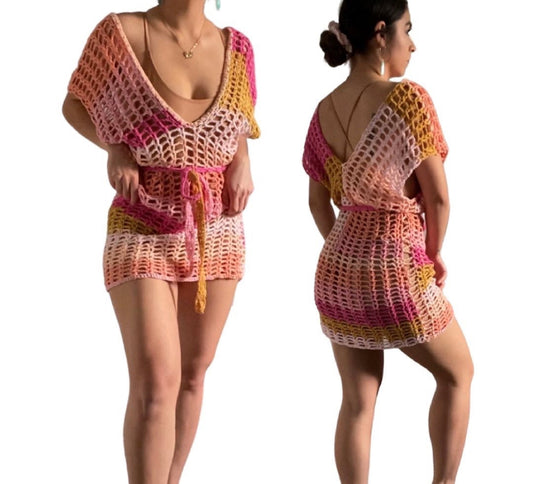 Swimsuit Cover Up - Crochet Pattern