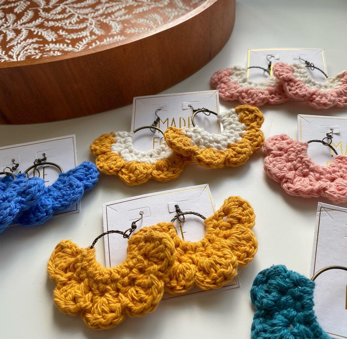 Ainsley Crochet Earrings Pattern