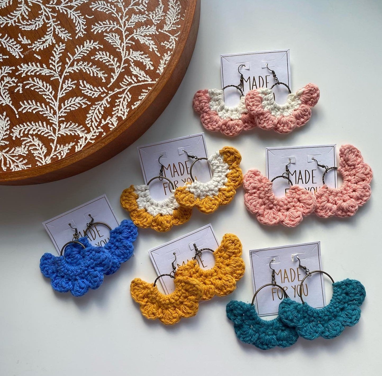 Ainsley Crochet Earrings Pattern