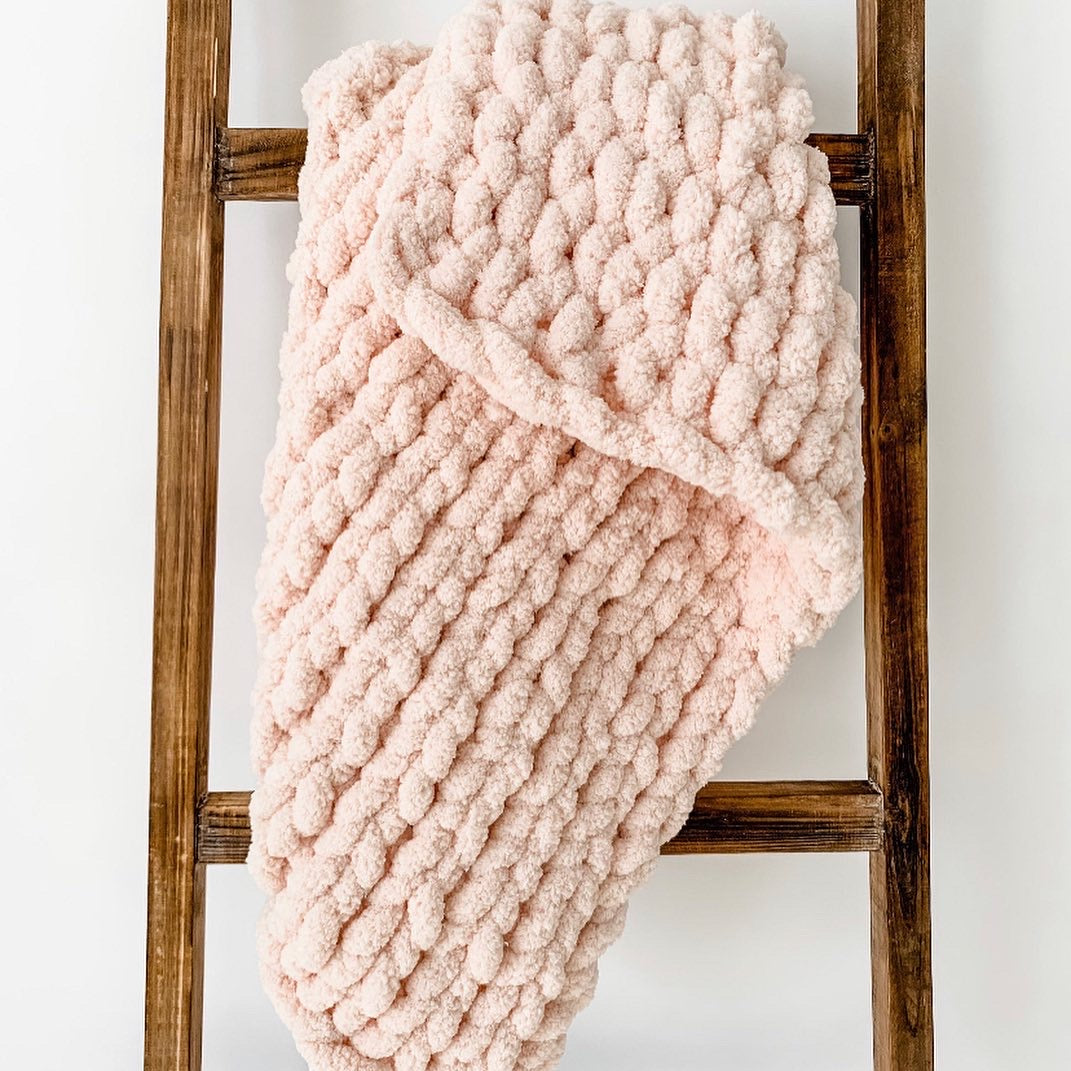 Chenille Throw Blanket - *Made To Order*