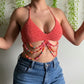 Ellie - Crochet Top