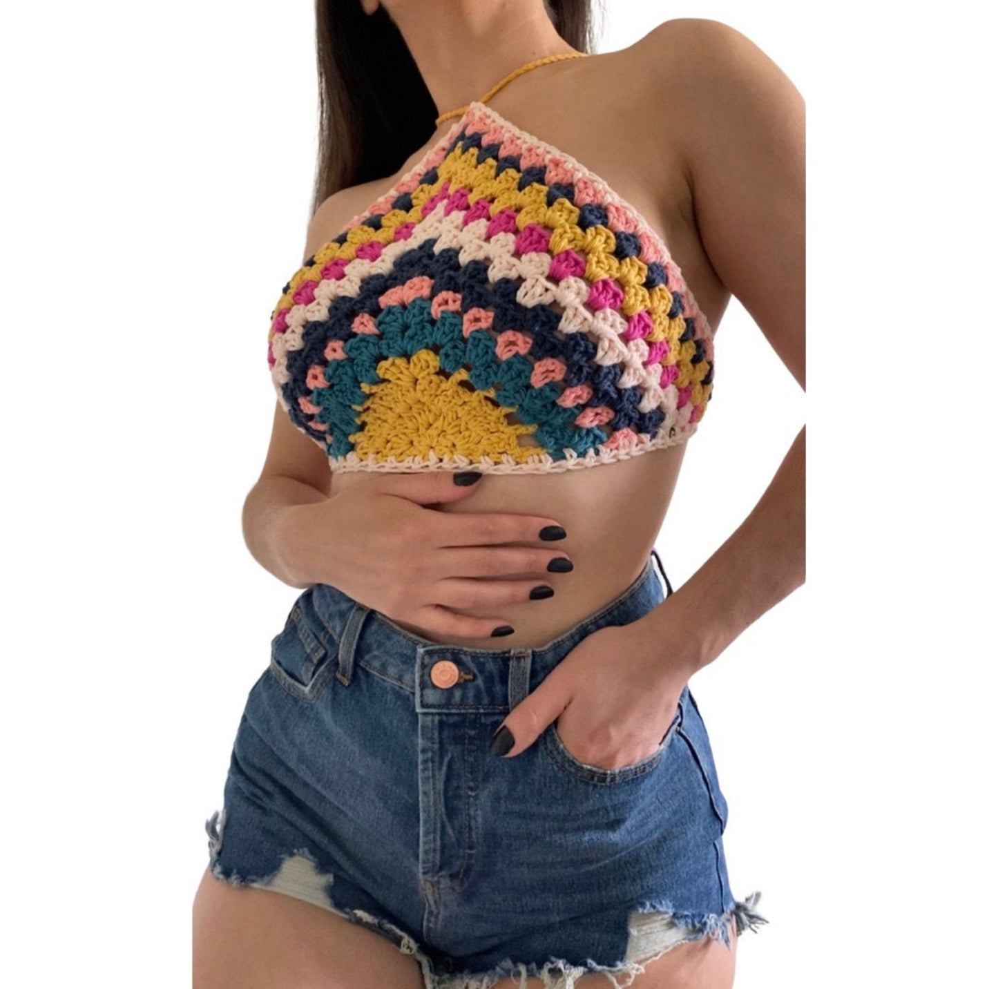 Rhiannon Halter Crochet Pattern