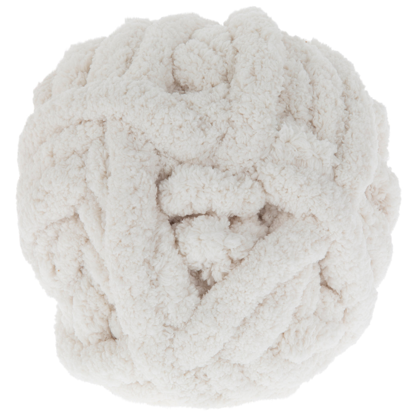 Chenille Pouf Throw Pillow